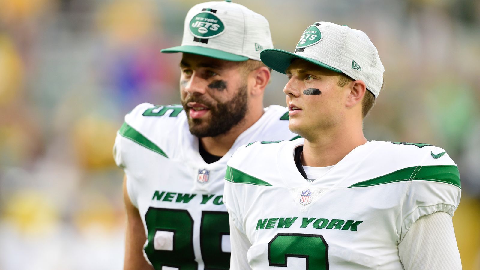 
                <strong>New York Jets mit 11 Siegen, 10 Niederlagen und 1 Unentschieden</strong><br>
                2022: 3-02021: 2-0-12019: 2-22018: 1-32017: 2-22016: 1-3
              