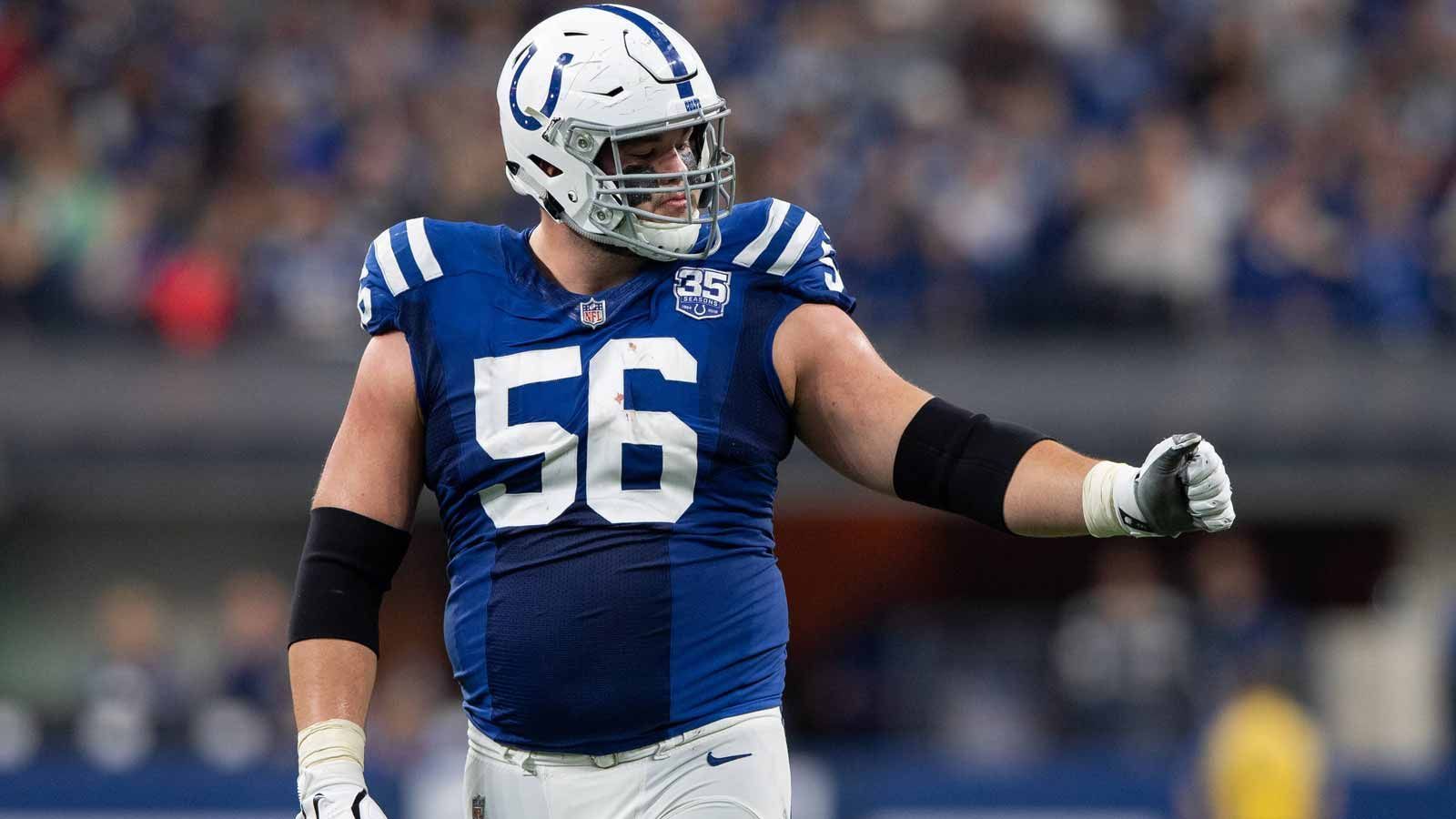 
                <strong>Left Guard</strong><br>
                First Team: Quenton Nelson (Indianapolis Colts)Second Team: Joel Bitonio (Cleveland Browns)
              