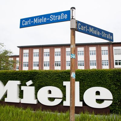 Das Firmengelände der Miele & Cie. KG in Gütersloh