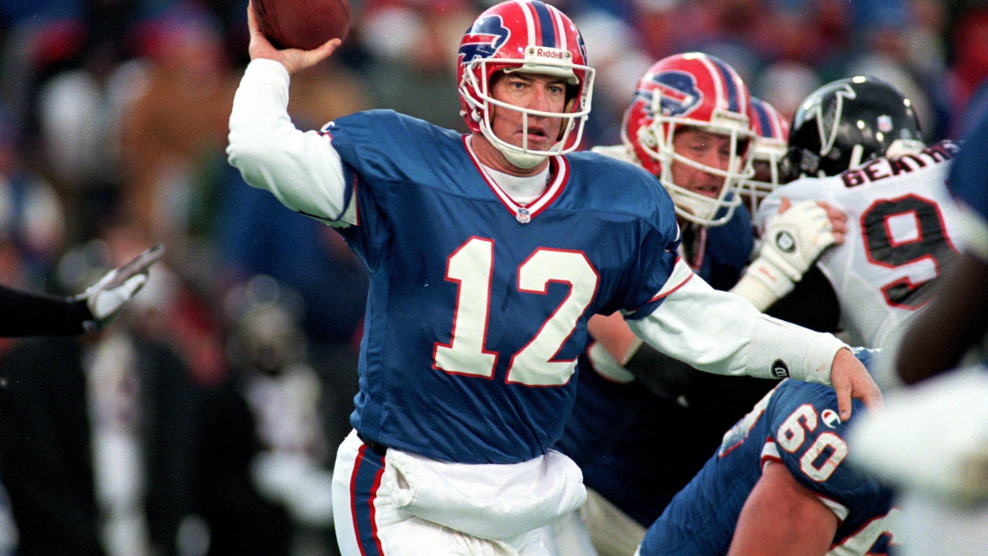 <strong>Pick 14: Jim Kelly (Quarterback)</strong><br>Team: Buffalo Bills, 1983<br>Honorable Mention: Darrelle Revis