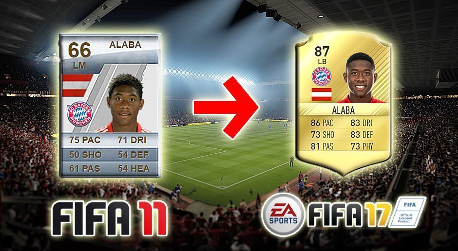 
                <strong>David Alaba (FIFA 11 - FIFA 17)</strong><br>
                David Alaba (FIFA 11 - FIFA 17).
              