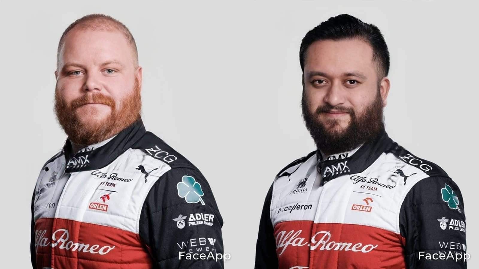 
                <strong>Alfa Romeo</strong><br>
                &#x2022; links: Valtteri Bottas<br>&#x2022; rechts: Zhou Guanyu<br>
              