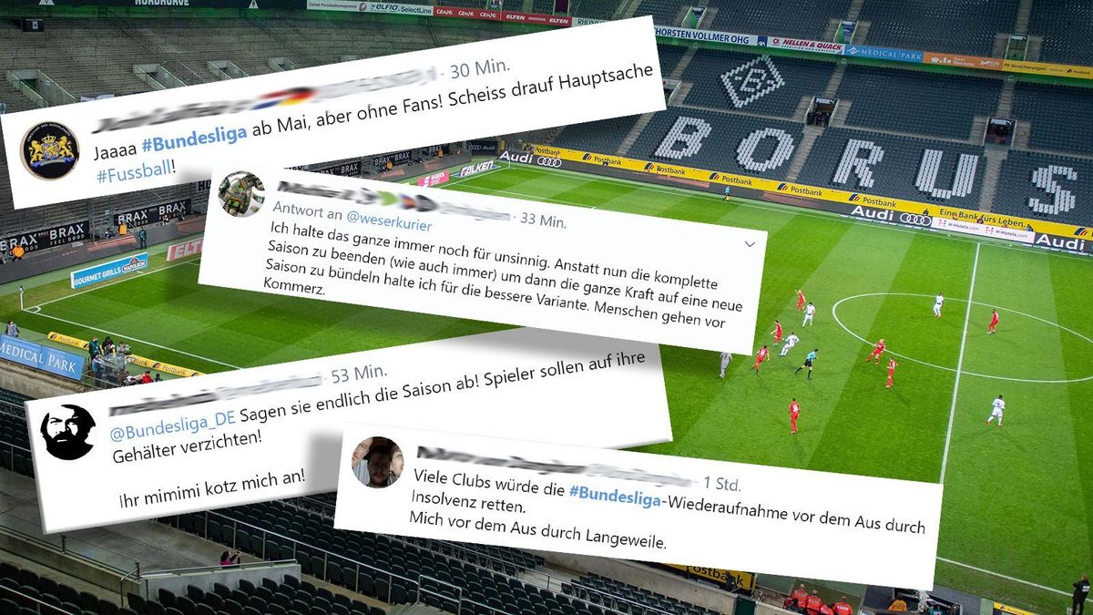 Geisterspiele, Bundesliga