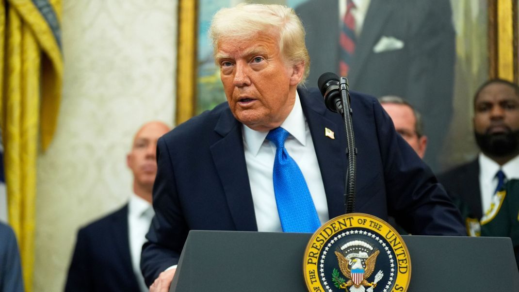 US-Präsident Donald Trump findet den aktuellen Regierungsflieger schon sehr alt.