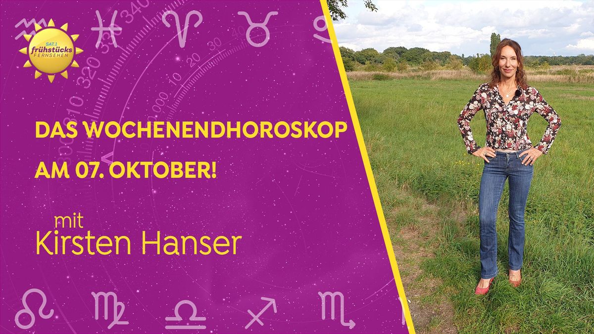 Wochenendhoroskop 07.10.