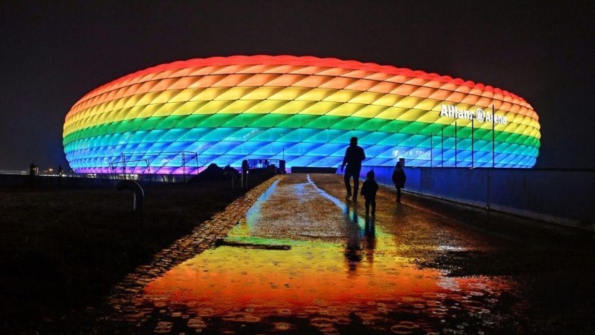 Die Arena wird nicht in Regenbogenfarben leuchten