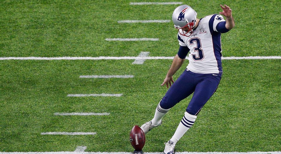 
                <strong>Kicker: Stephen Gostkowski (New England Patriots)</strong><br>
                Stimmen: Stats: 31/34 Field Goals (Längstes: 62 Yards), 37/38 Extrapunkte
              