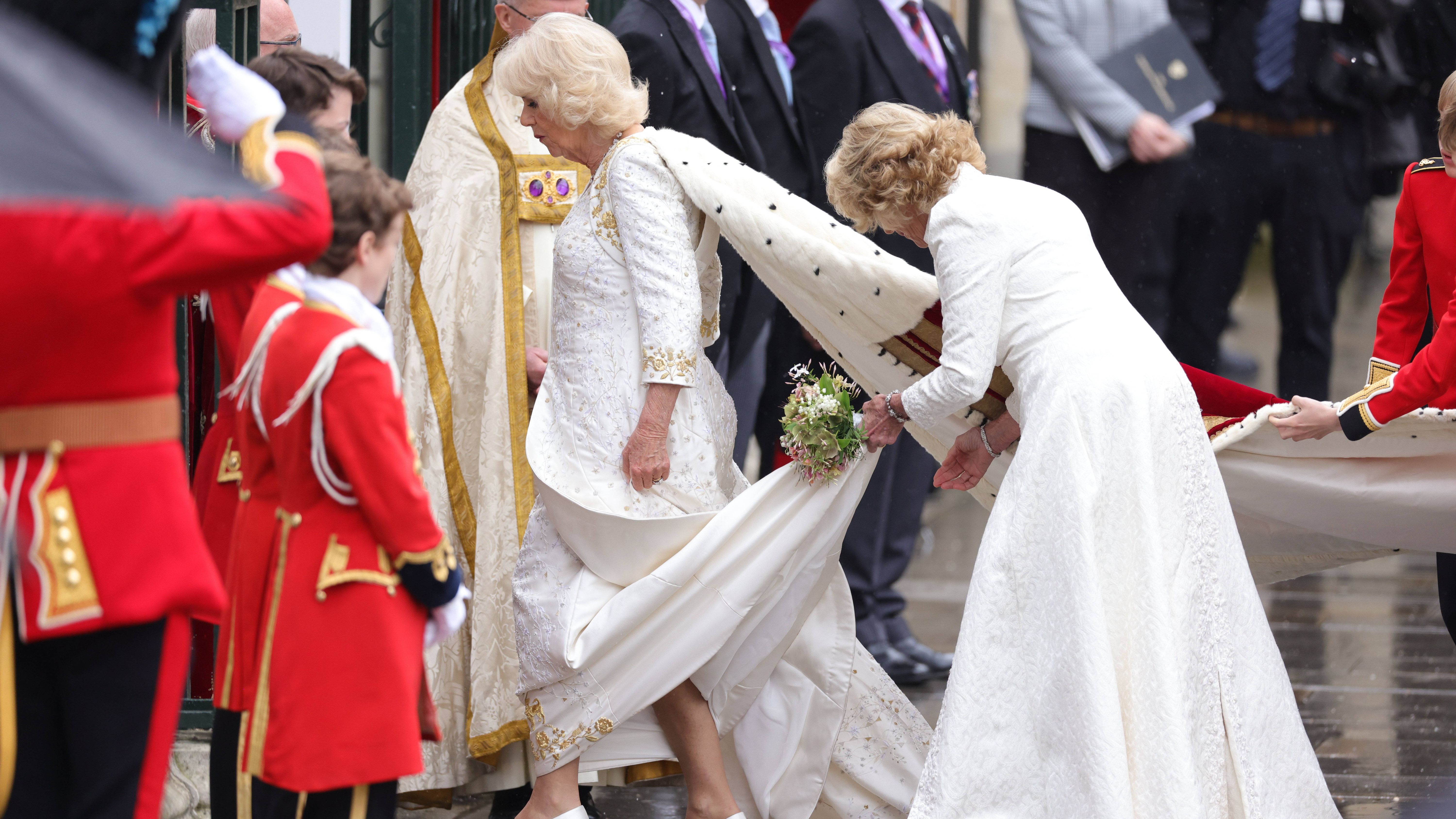 Auch Camilla wird bei der heutigen Zeremonie zur Königin gekrönt.