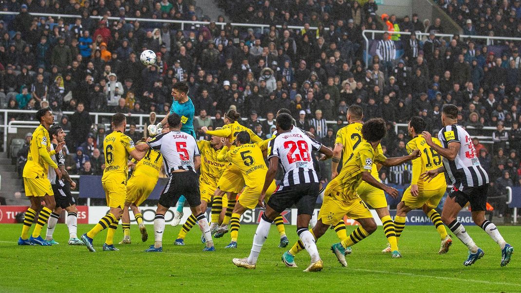 Wiedersehen in Dortmund: Der BVB (gelbe Trikots) empfängt am vierten Spieltag der Champions-League-Gruppenphase Newcastle United