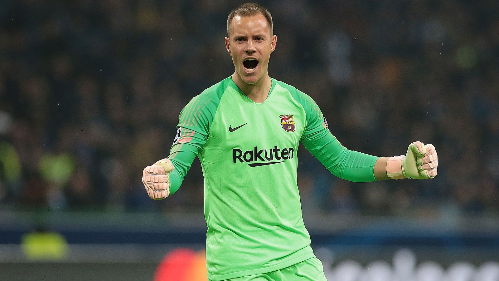 
                <strong>Torwart: Marc-Andre ter Stegen</strong><br>
                Verein: FC BarcelonaNationalität: deutschAlter: 26 Jahre
              