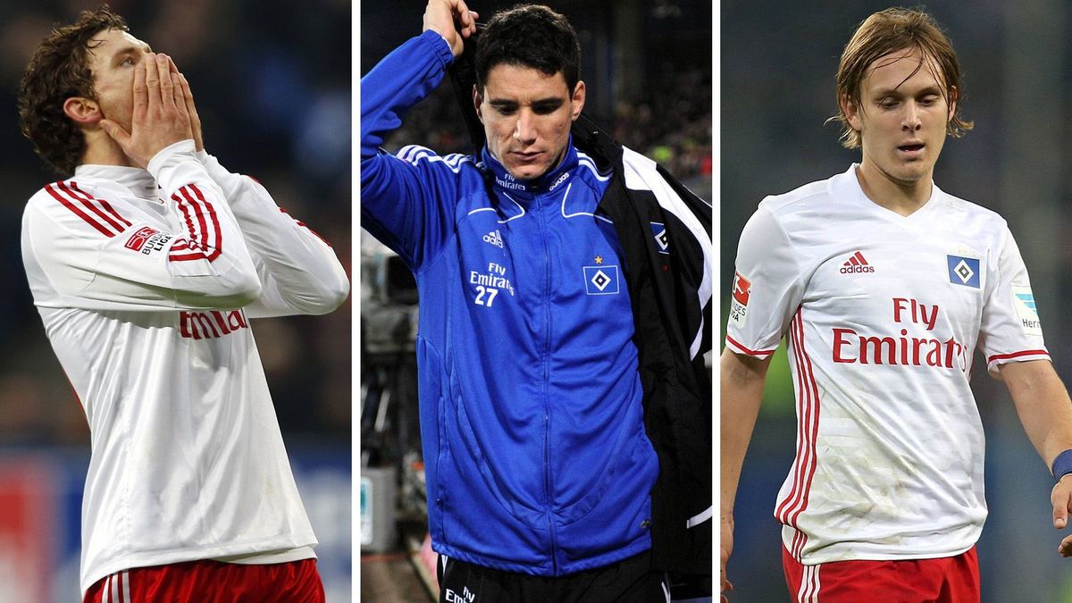 Die Flop-Elf des HSV seit 2000