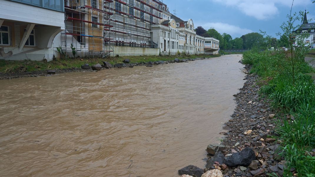 Schwere Unwetter haben im Kreis Ahrweiler böse Erinnerungen an die Flutkatastrophe von 2021 geweckt. 