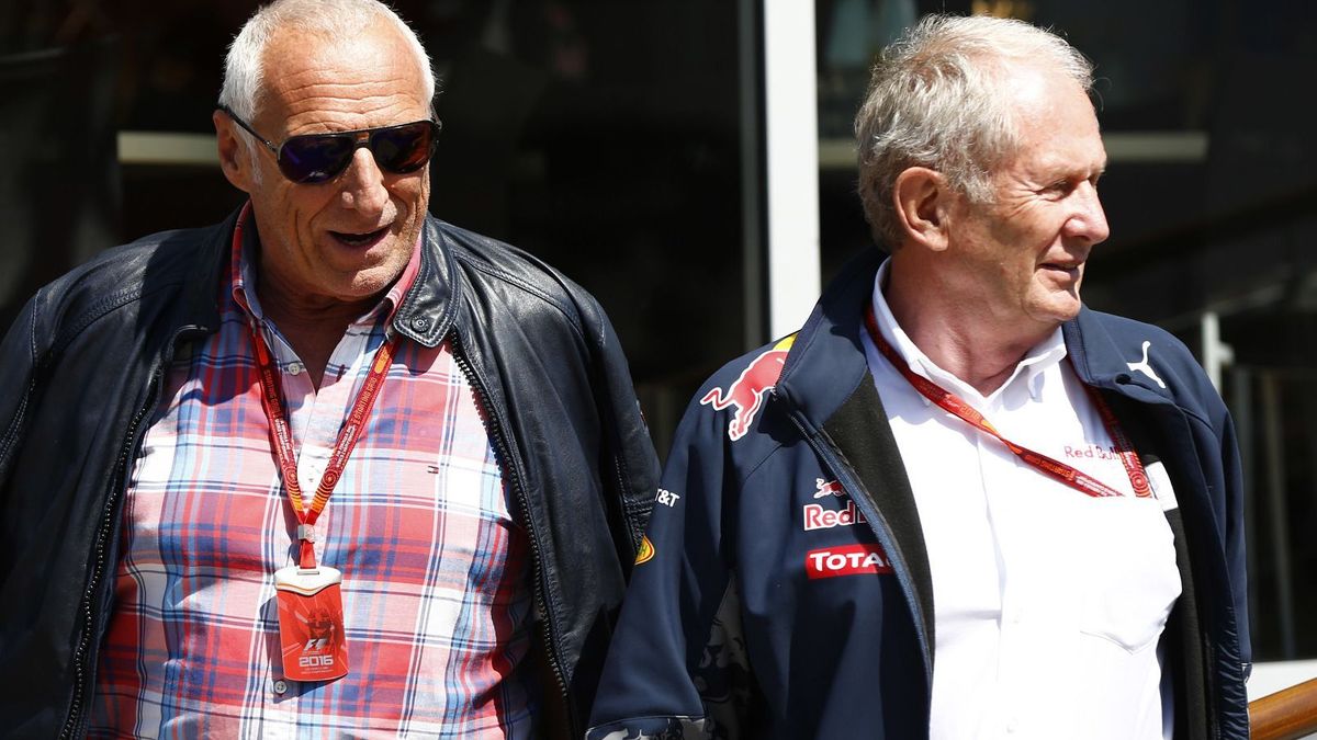 Dietrich Mateschitz und Helmut Marko waren jahrelang Weggefährten im Motorsport