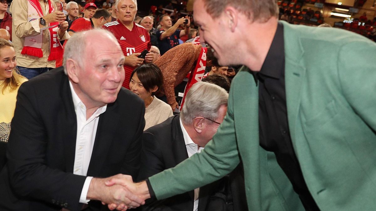 Uli Hoeneß und Julian Nagelsmann