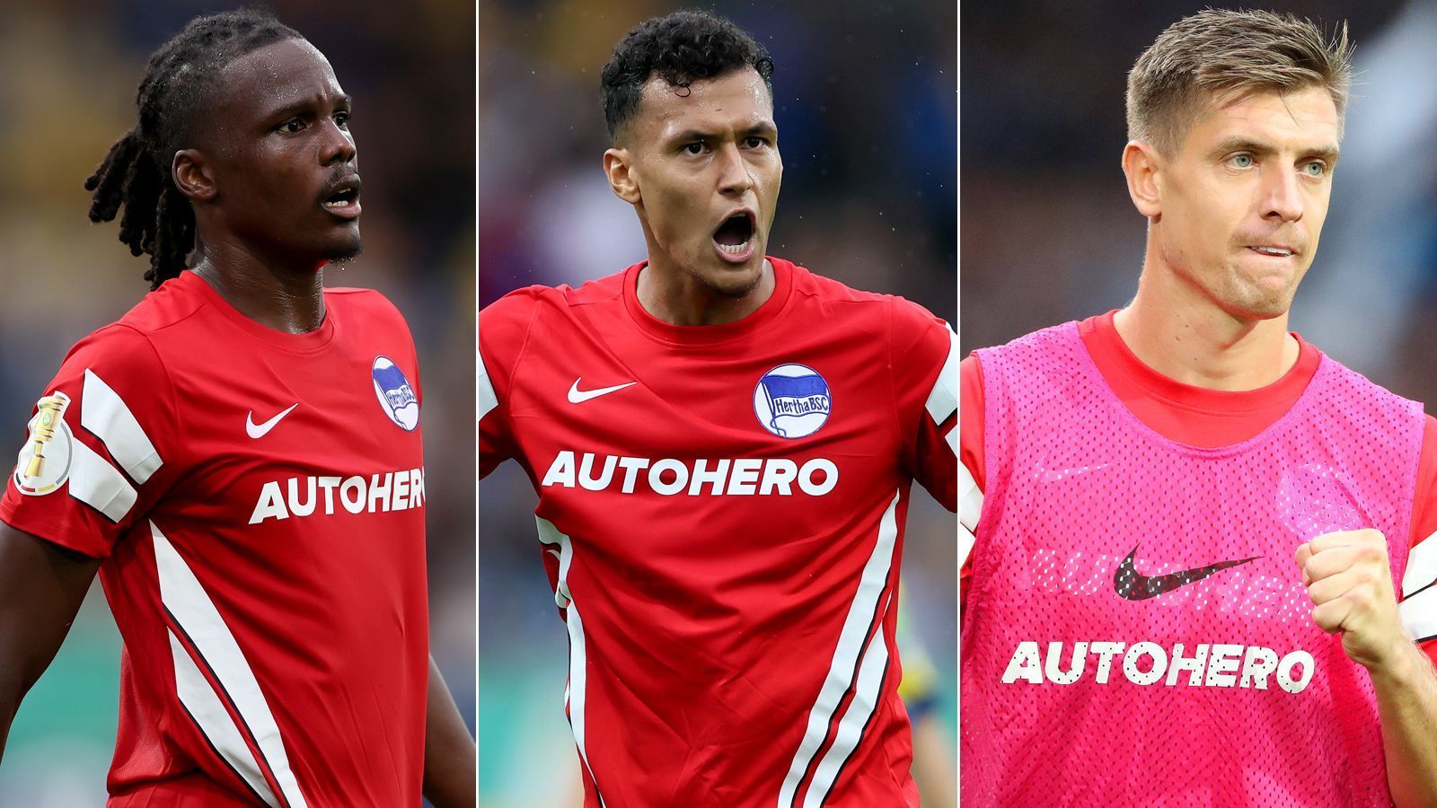 
                <strong>Angebliche Streichliste bei Hertha BSC mit zehn Namen</strong><br>
                Bei Hertha BSC könnte sich im Sommer 2022 in Sachen Abgängen noch einiges tun. Wie die "Bild"-Zeitung berichtet, gibt es eine vereinsinterne Streichliste, um den aktuell 34 Mann umfassenden Kader noch deutlich zu verkleinern. Die Zukunft von bis zu zehn Spielern soll dem Bericht nach zur Diskussion stehen.
              