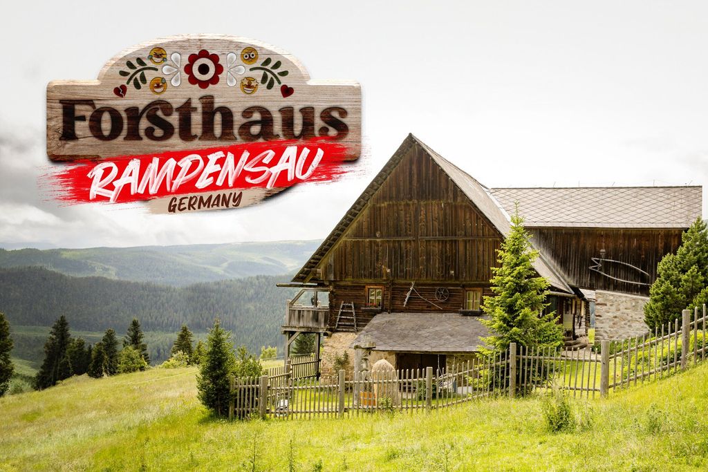 "Forsthaus Rampensau Germany" Hier steht das Forsthaus aus der Sendung
