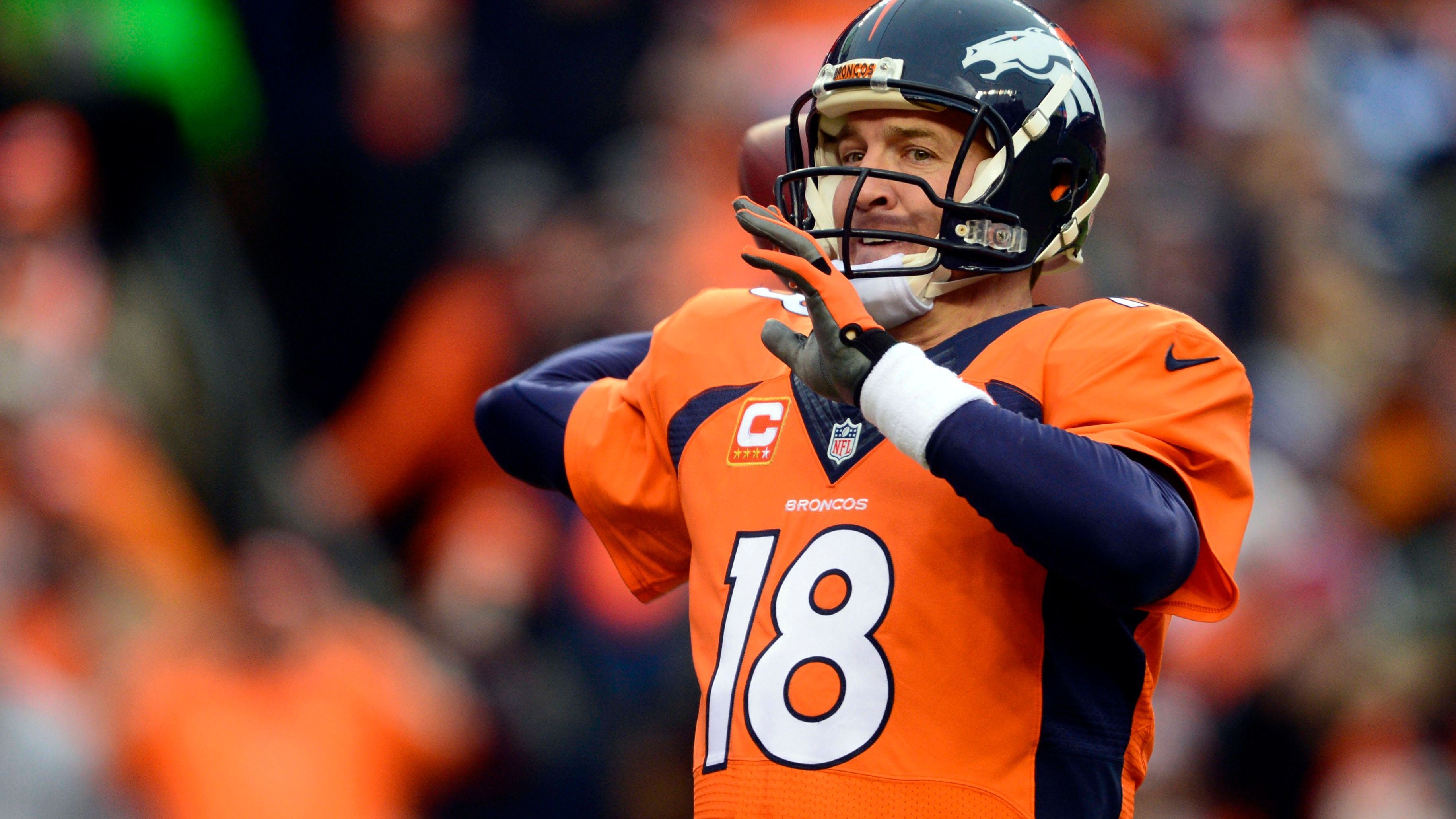 <b>Platz 3 (geteilt): Peyton Manning</b><br>Playoff-Spiele: 27<br>Playoff-Siege: 14<br>Teams: Indianapolis Colts, Denver Broncos