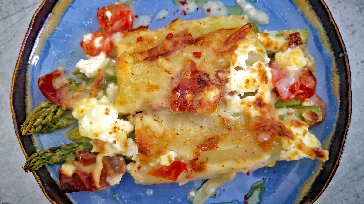 Spargel-Cannelloni