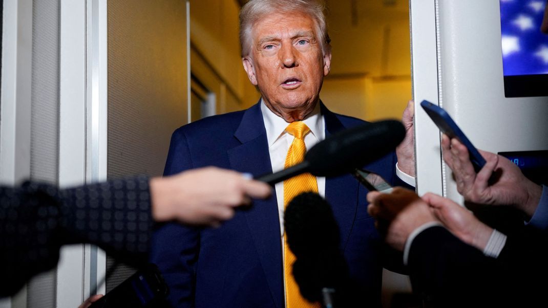 Erneut sorgt US-Präsident Donald Trump mit umstrittenen Aüßerungen für Aufsehen.