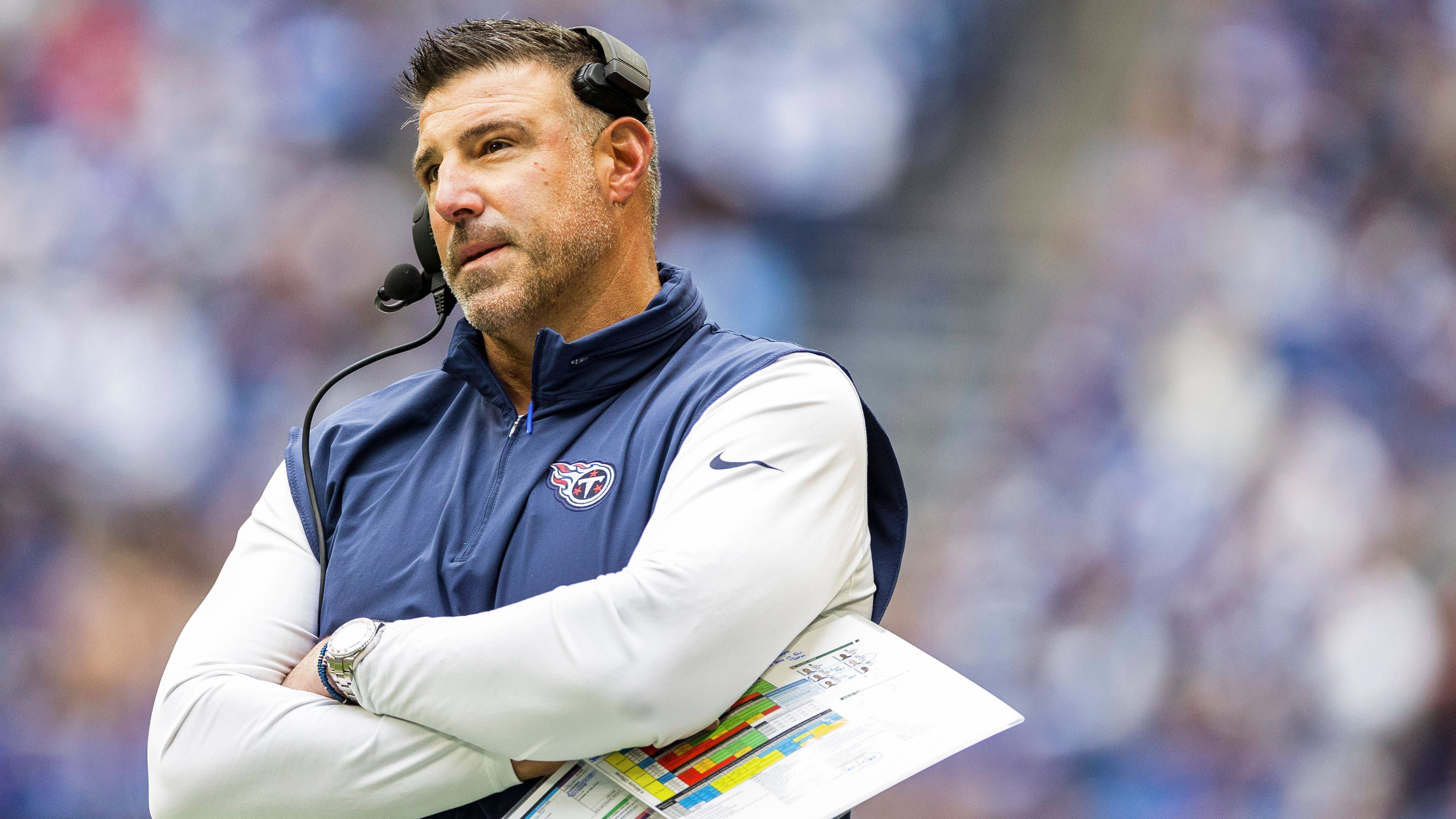 <strong>Mike Vrabel (Tennessee Titans)</strong><br>Höchste Niederlage: Tennessee Titans vs Buffalo Bills 7:41<br>Punktedifferenz: -34<br>Saison: 2022