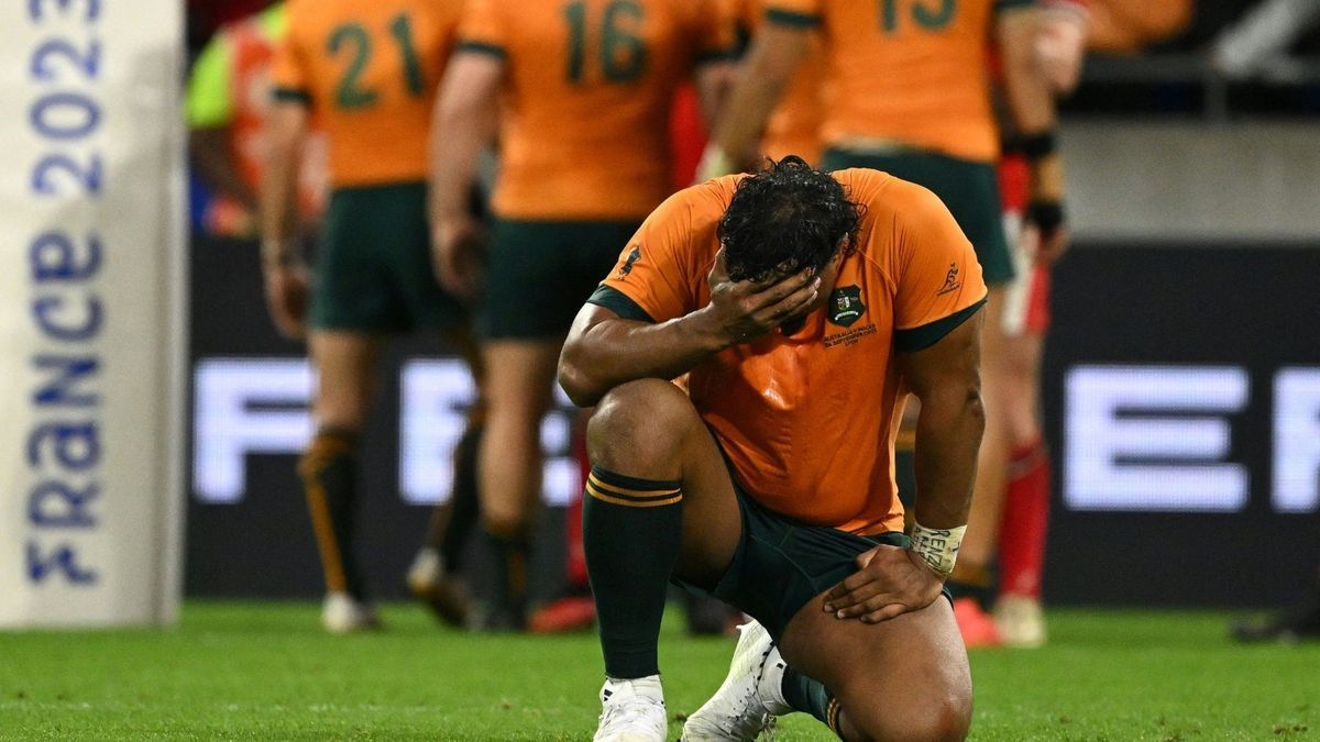 Australien steht bei der Rugby-WM vor dem Aus