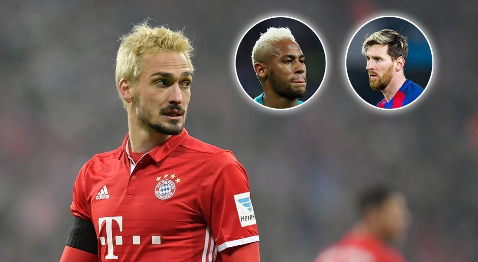 
                <strong>Die Top-Elf der Blondgefärbten 2016</strong><br>
                2016 gab es im Weltfußball einen modischen Trend bei den Spielern zu beobachten: blonde Jahre. Zuletzt färbte sich FCB-Verteidiger Mats Hummels - wenn auch nicht ganz freiwillig - das Haupt. Die Modebewegung war so beliebt, dass sich mit den blonden Kickern eine ganze Mannschaft zusammenstellen lässt. ran.de präsentiert die Top-Elf der Blondgefärbten 2016.
              