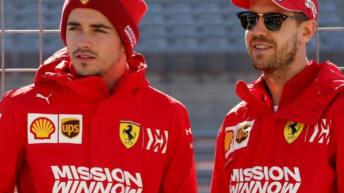 Vettel und Leclerc waren zwei Jahre Teamkollegen