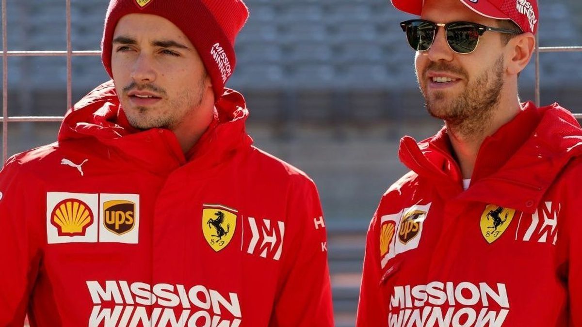 Vettel und Leclerc waren zwei Jahre Teamkollegen