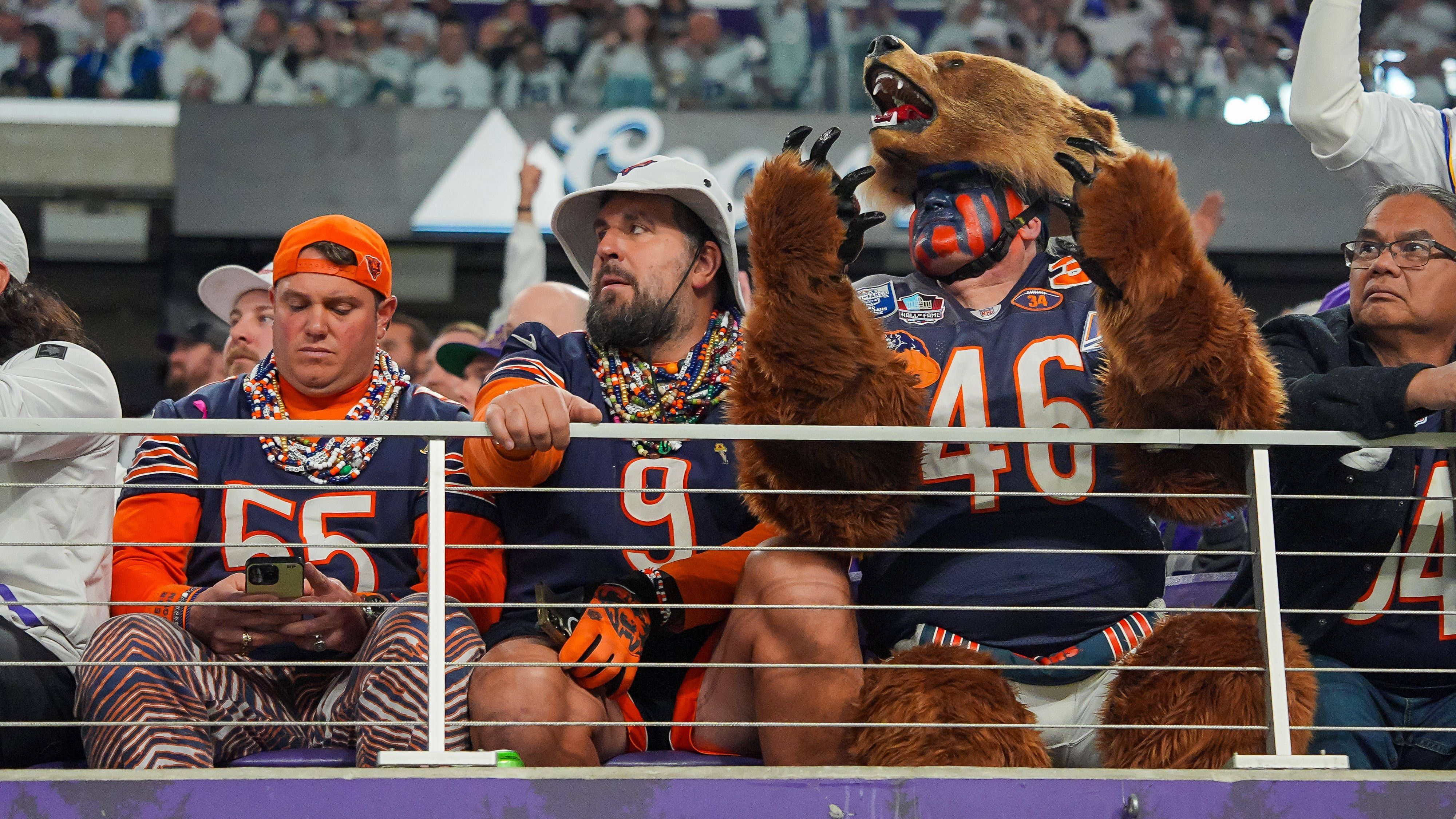 <strong>32. Platz: Chicago Bears</strong><br>- 58.649 Zuschauer im Schnitt