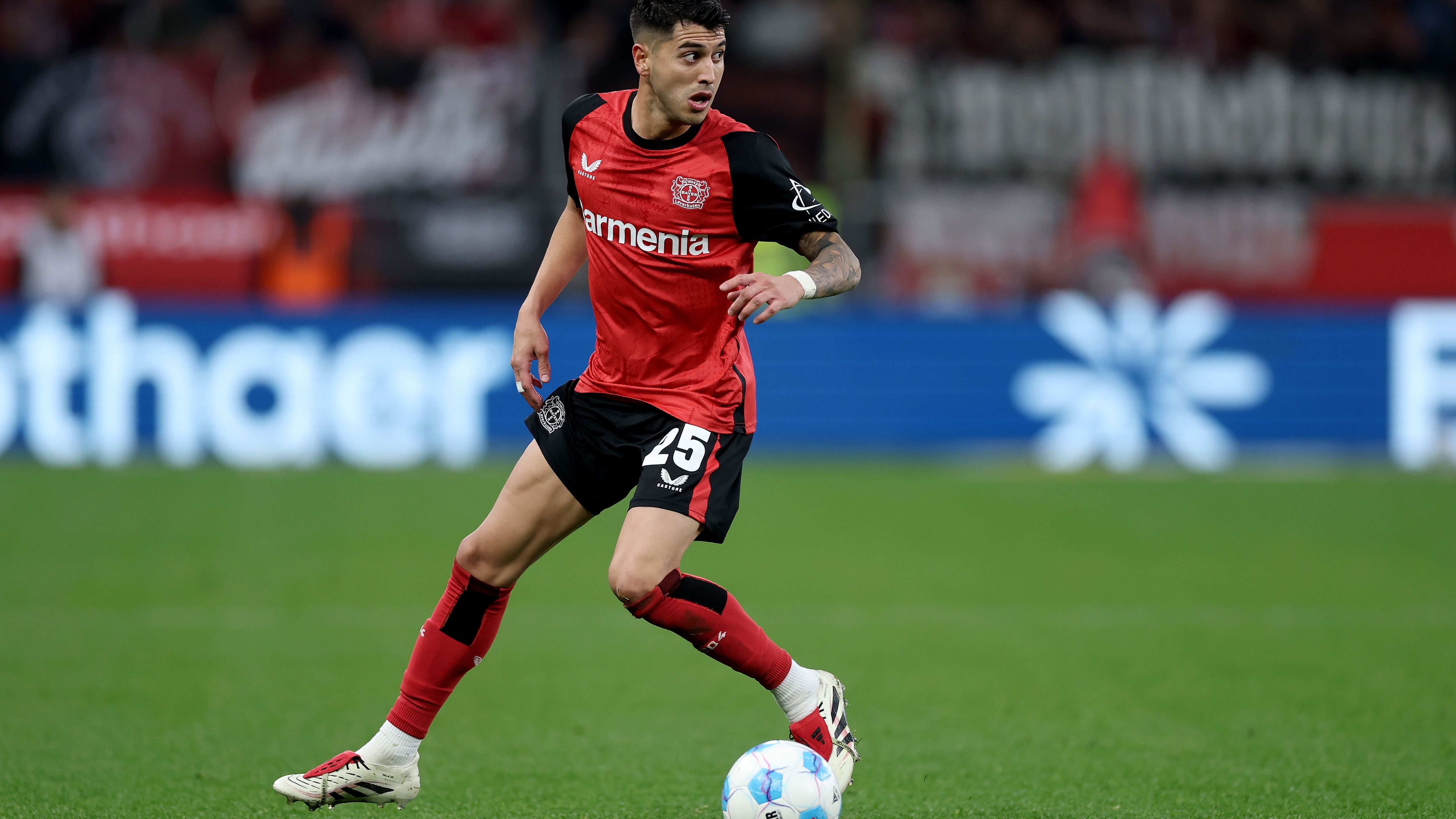 <strong>Platz 5 (geteilt): Exequiel Palacios - minus 5 Millionen Euro</strong><br>Klub: Bayer Leverkusen<br>Aktueller Marktwert: 40 Millionen Euro