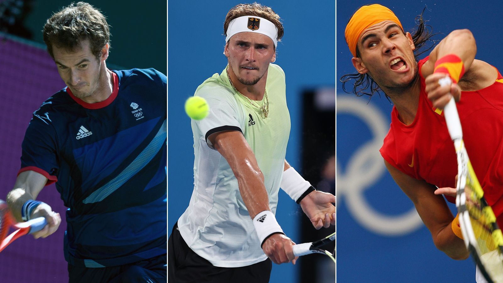 
                <strong>Die Tennis-Olympiasieger im Einzel seit 1988</strong><br>
                Alexander Zverev (Mi.) kämpft bei Olympia in Tokio am Sonntag (im Liveticker auf ran.de) im Finale gegen Karen Khachanov um die Goldmedaille. ran zeigt, welche Stars seit 1988 im Tennis-Einzel bei Olympischen Spielen triumphierten. (Anmerkung: Bei den Olympischen Spielen vor 1988 galt Tennis lediglich als Demonstrationssportart. Daher fanden die Ergebnisse im Medaillenspiegel sowie auch in der Liste der Ergebnisse damals noch keine Berücksichtigung)
              