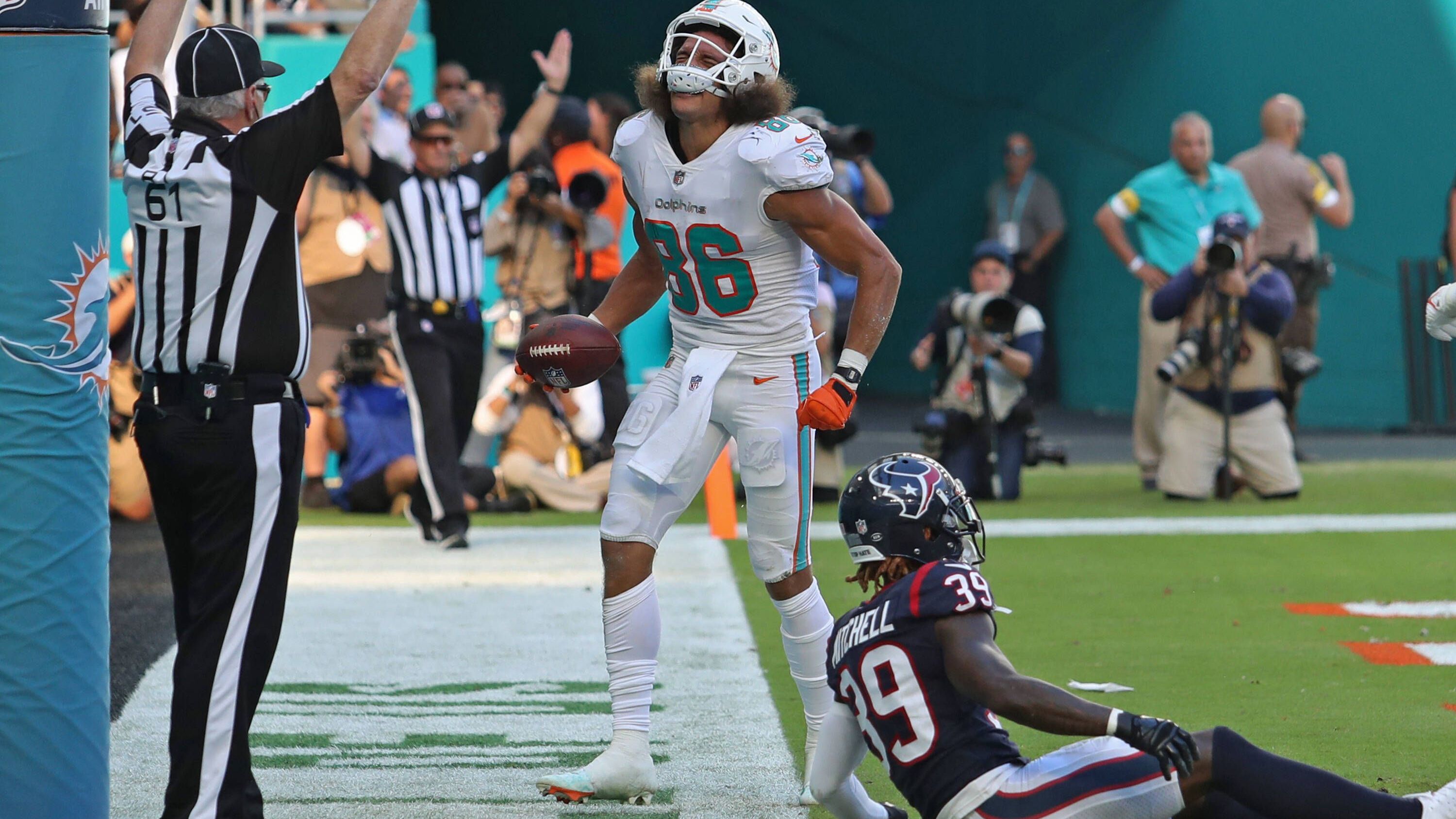 <strong>Miami Dolphins</strong><br>Angstgegner: Houston Texans<br>Bilanz: 3-9<br>Winning Percentage: 0,250