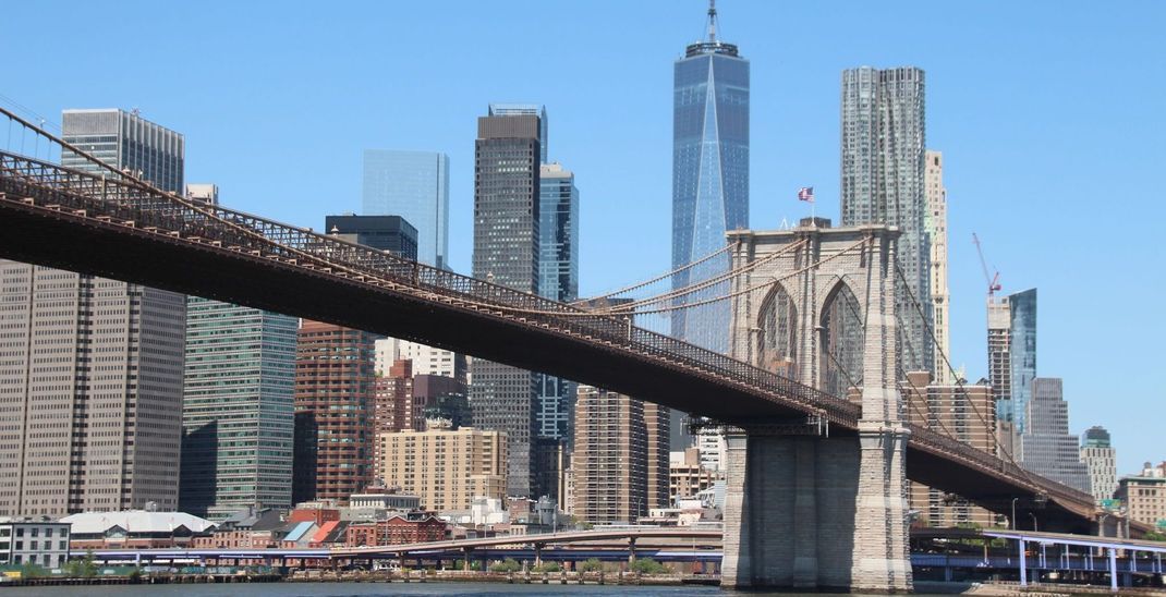 Die Brooklyn Bridge in New York. (Archivbild)