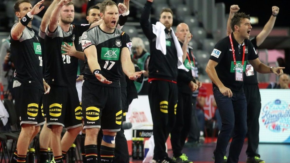 In der EM-Hauptrunde: Die deutschen Handballer