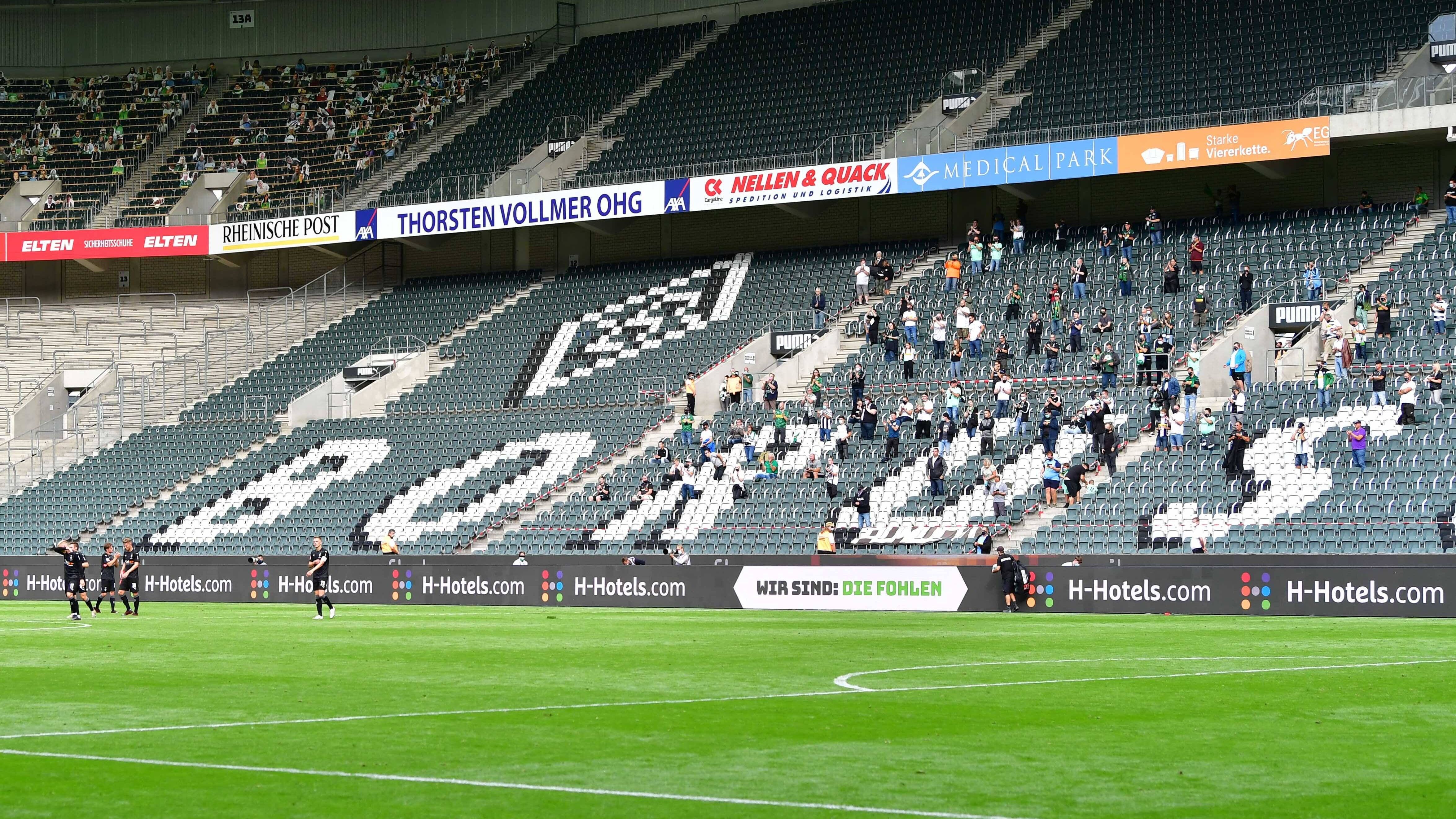 <strong>Borussia Mönchengladbach (Borussia-Park)</strong><br>Günstigster Stehplatz: 16 Euro<br>Günstigster Sitzplatz: 19 Euro<br>Teuerster Sitzplatz: 79 Euro