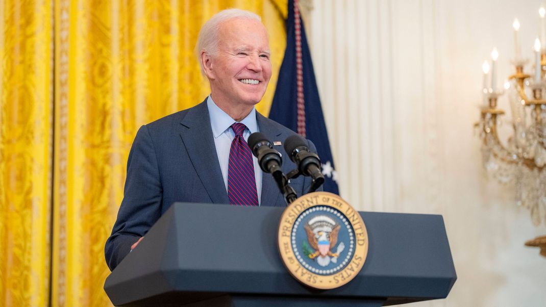 Der 46. Präsident der USA: Joe Biden (2024).