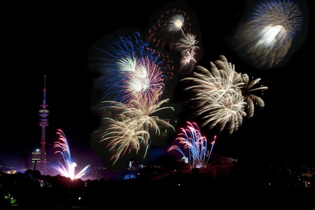 Bunt und spektakulär wird es sicher auch auf der einen oder anderen Open-air-Silvesterparty in München.