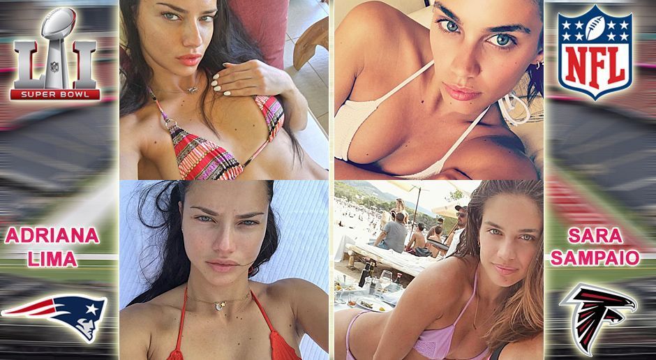 
                <strong>Adriana Lima und Sara Sampaio</strong><br>
                Die Veranstaltung in Houston trägt den Namen "Leather and Laces", bedeutet übersetzt Leder und Schnüre. Wir haben wirklich unser Bestes gegeben, konnten bei der Recherche jedoch keine Leder-Fotos mit Adriana und Sara finden. Zumindest das Badeoutfit beinhaltet gewissermaßen Schnüre.
              