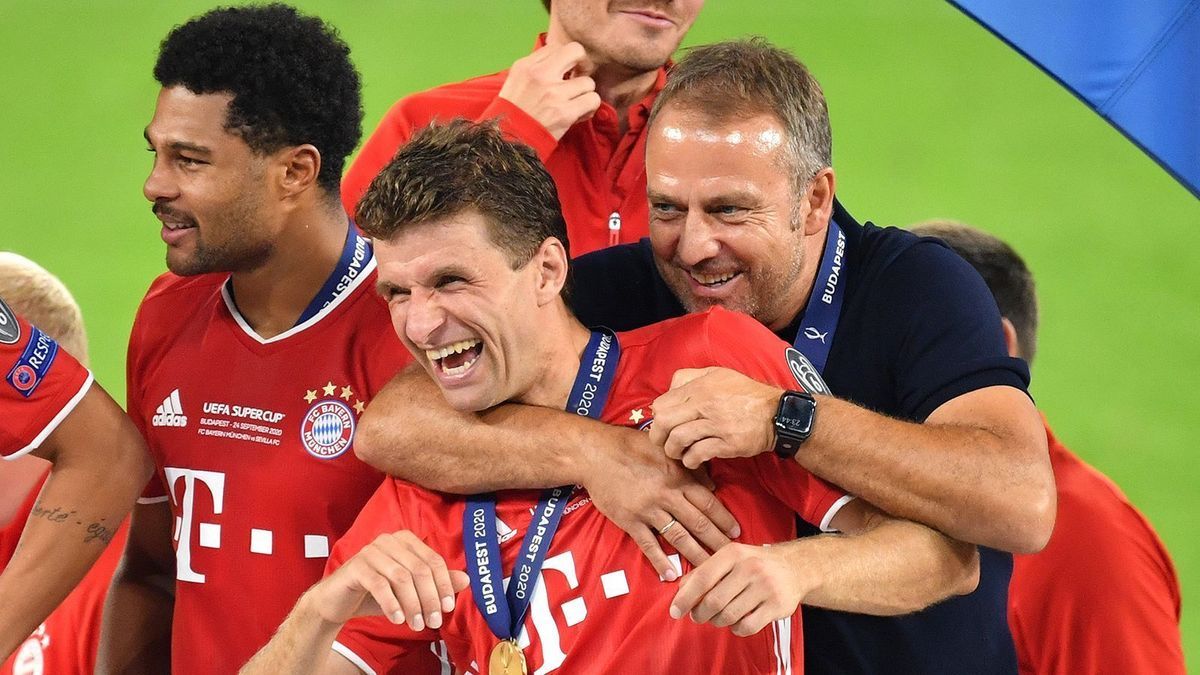 Thomas Müller Hansi Flick