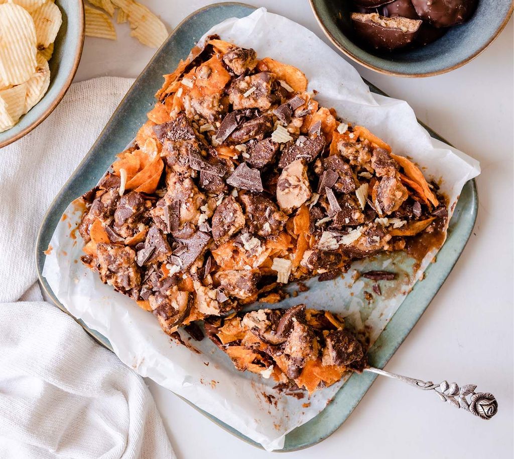 BaconChipsSchokoriegel Das Rezept