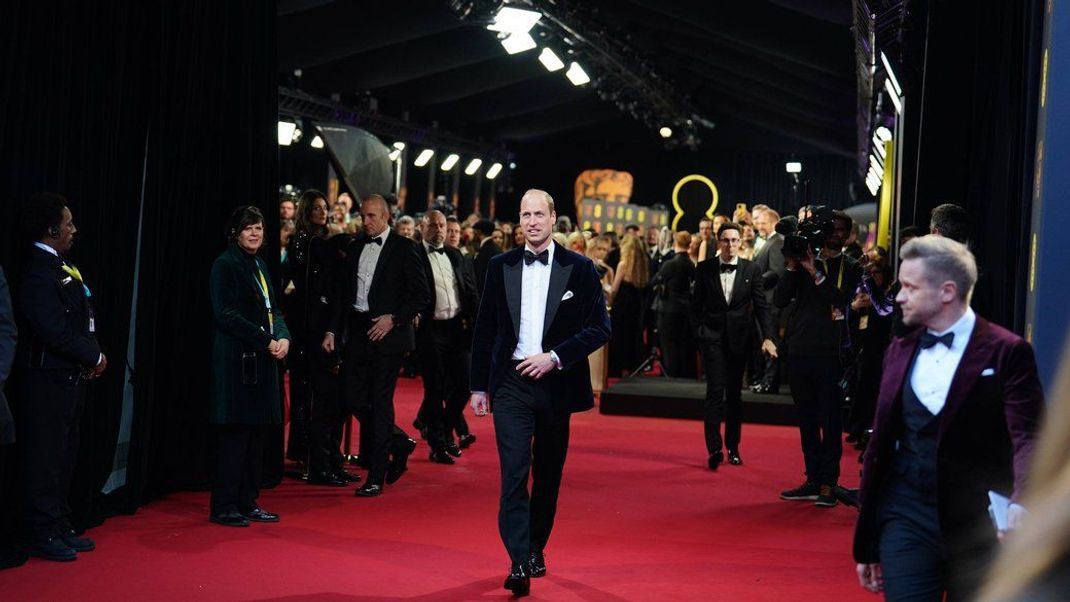 Royaler Gast bei den BAFTA-Awards war Prinz William.