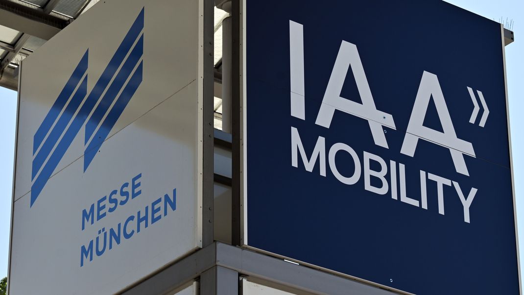 Die Auto- und Verkehrsmesse IAA in der Messe München.