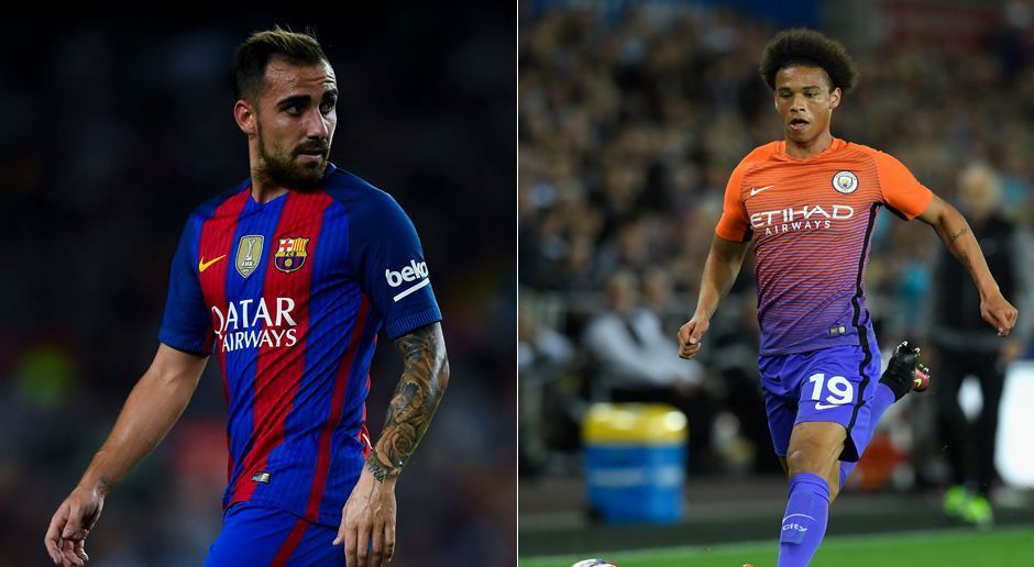 
                <strong>Stürmer</strong><br>
                Stürmer: Paco Alcacer (Wechsel zu Barca 2016) vs. Leroy Sane (Wechsel zu City 2016) - Ablösesummen: .000.000 : 50.000.000 EuroZwischenstand: 295.9 : 379.45 Euro
              