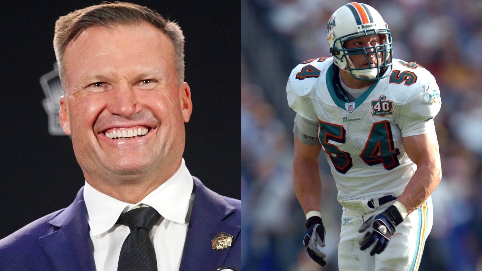 
                <strong>Zach Thomas (Linebacker)</strong><br>
                Zach Thomas kam in seiner Karriere auf mehr als 1.700 Tackles. Der Defensive Tackle wurde 1996 in der fünften Runde von den Miami Dolphins gedraftet, spielte außerdem für die Dallas Cowboys und die Kansas City Chiefs. 2009 beendete er seine Karriere. Er stand sieben Mal im Pro Bowl.
              