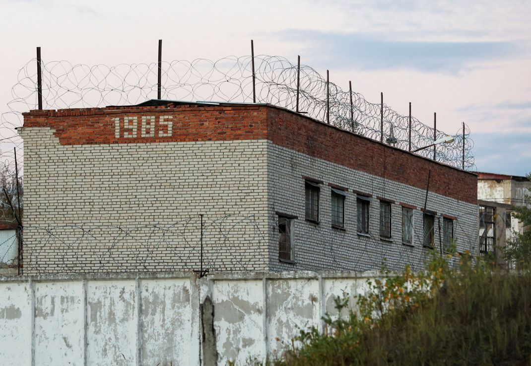 Ein russisches Gefängnis in der Region Wladimir