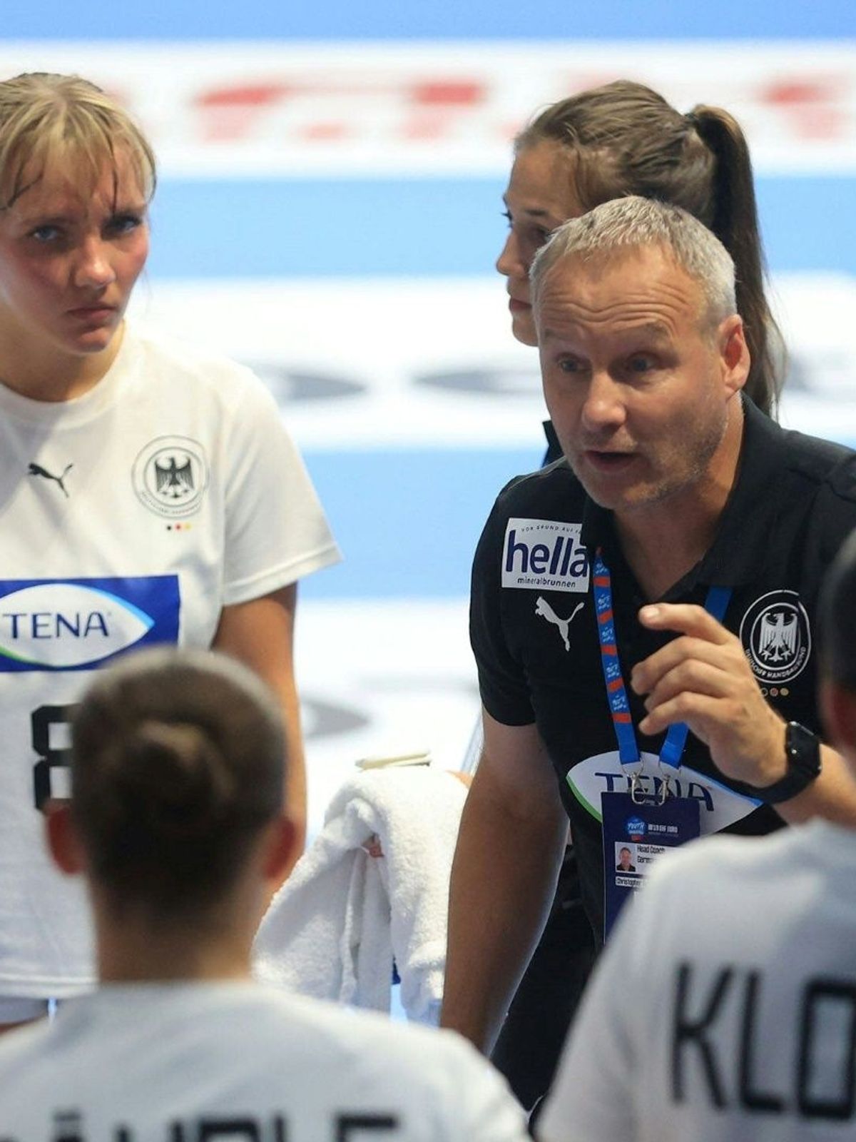 Christopher Nordmeyer mit seiner Mannschaft