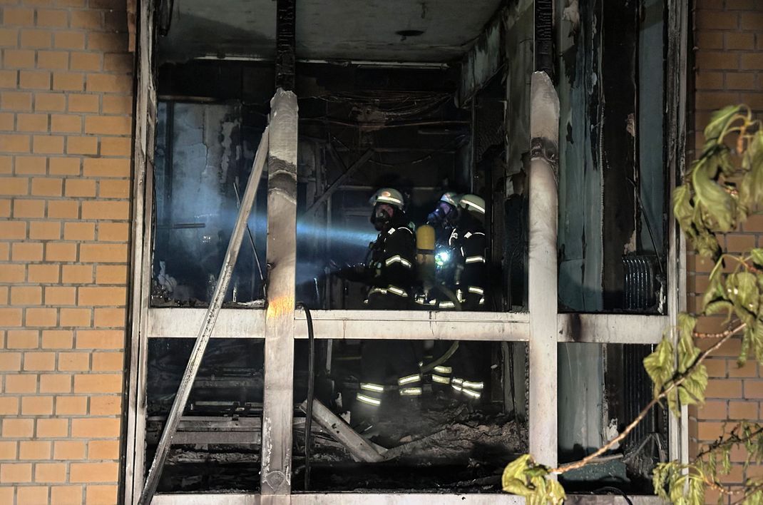 Am Sonntag kam es zu einem Brand im Hamburger Marienkrankenhaus.