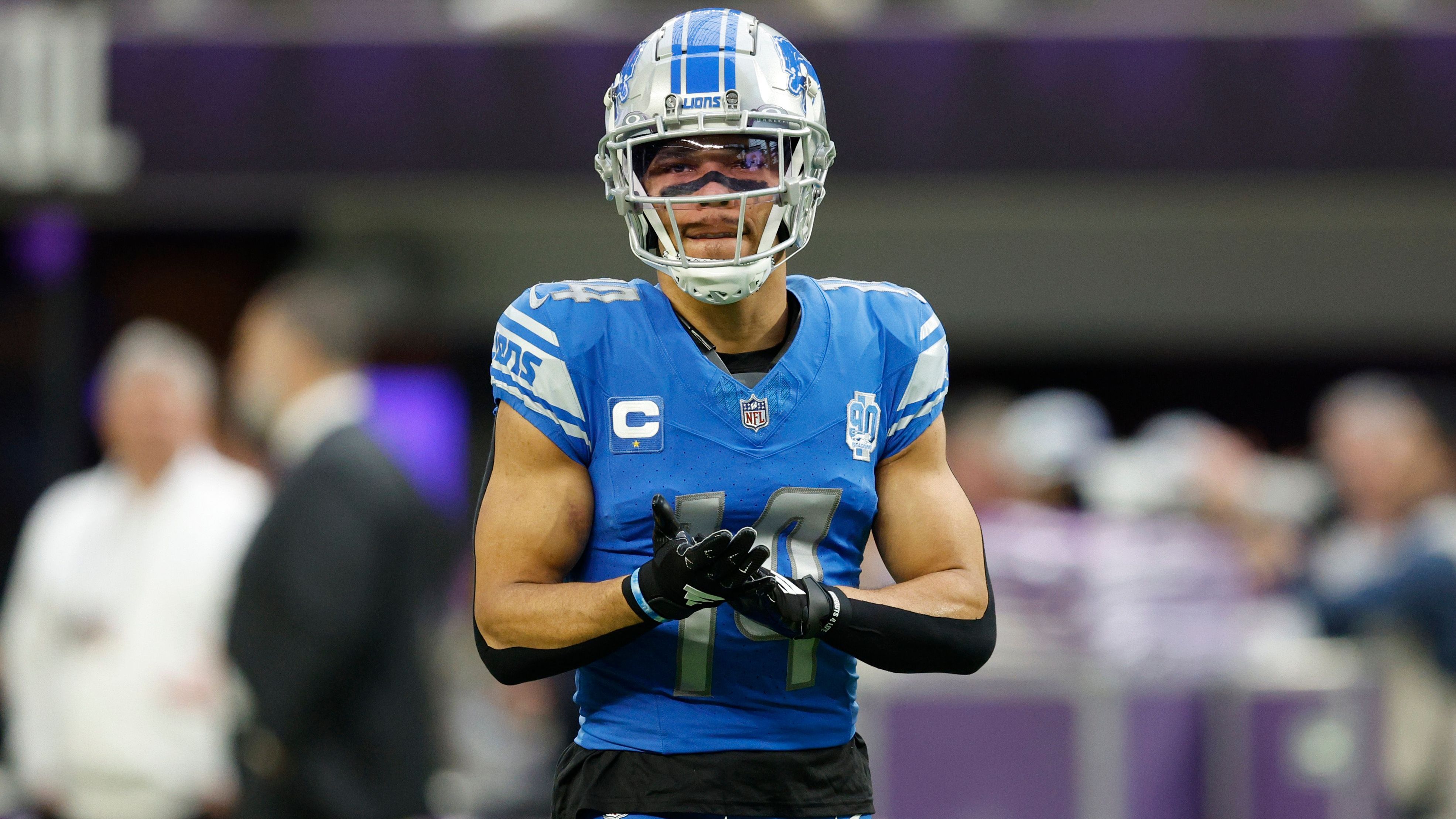 <strong>Detroit Lions</strong><br>Division: NFC North<br>Division zuletzt gewonnen: <strong>2023</strong><br>Bilanz bei letztem Division-Sieg: 12-5