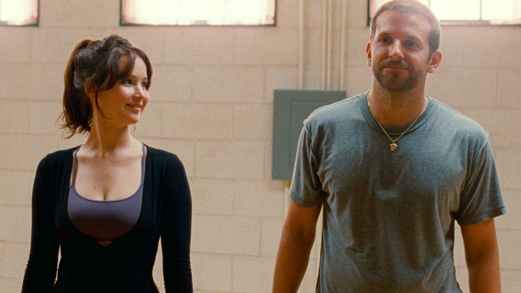 Jennifer Lawrence mit Bradley Cooper in "Silver Linings".