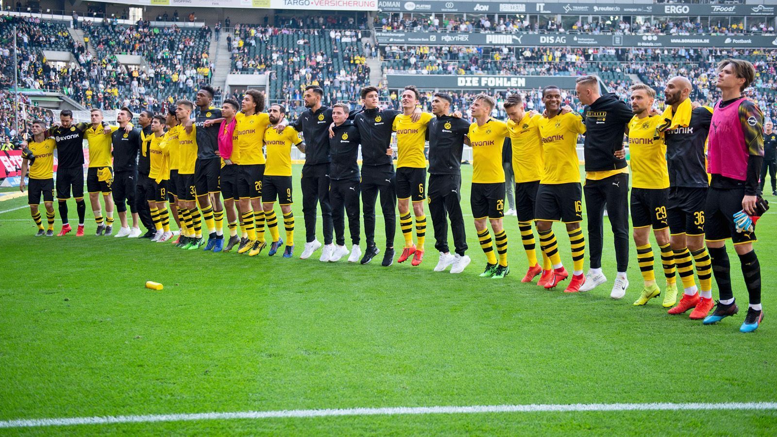 
                <strong>Platz 2: Borussia Dortmund</strong><br>
                Borussia Dortmund spielte in der Saison 2018/2019 an 29 von 34 Spieltagen in einem ausverkauften Stadion.
              
